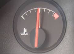 A Typical Car Temperature Gauge A Typical Car Temperature Gauge